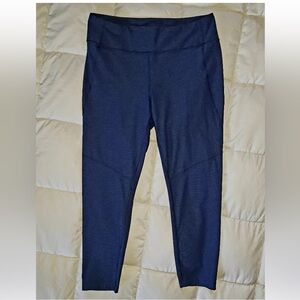 OUTDOOR VOICES Blue Leggings Women's XL NWOT